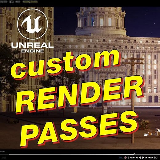 UE  - Render Custom Multi-channels. | Community tutorial