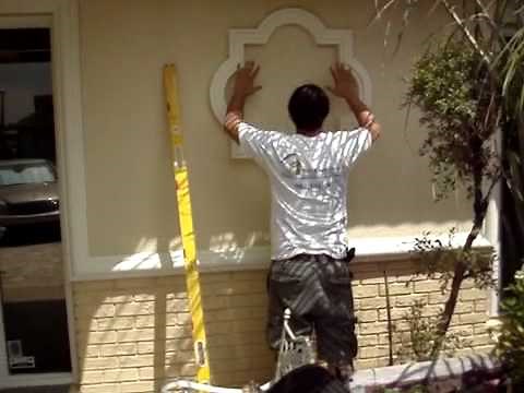 How To Install: Architectural EPS Foam Medallion