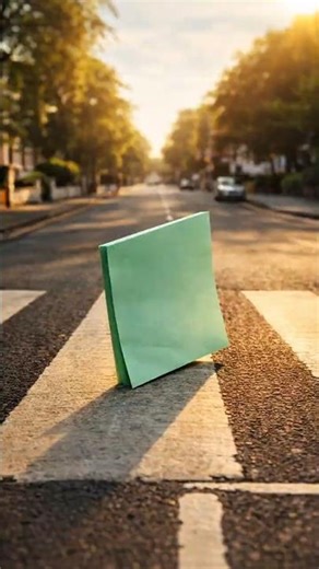 This Sticky Note Floats to Music 🎶✨