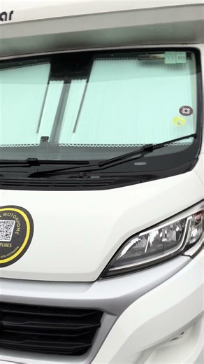 New motorhome stickers added + mega wash in pouring rain #vanlife #motorhomedecals #motorhomewash