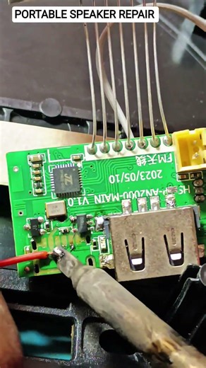 portable sound charging jack replacement | #portablespeaker #repair #airbus #sound #mobilelegends ..