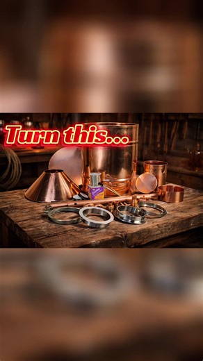 This isn’t a pile of copper and a “good luck” handshake The Build-A-Still kit was designed specifically to remove the fear of messing it up. All copper pieces are pre-cut to laser precision The build follows a clear, step-by-step process You’ll start with practice pieces to build confidence before touching the still itself Every step is supported with full video instruction, not guesswork And if something doesn’t go perfectly the first time? No worries, That’s what the “Messed it up” guarantee i