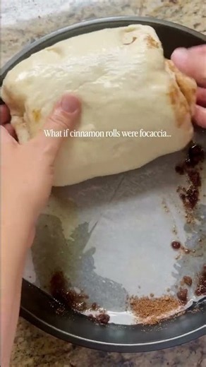 Cinnamon Roll Sourdough Focaccia
