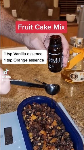 Easy Fruit Cake Mix Recipe