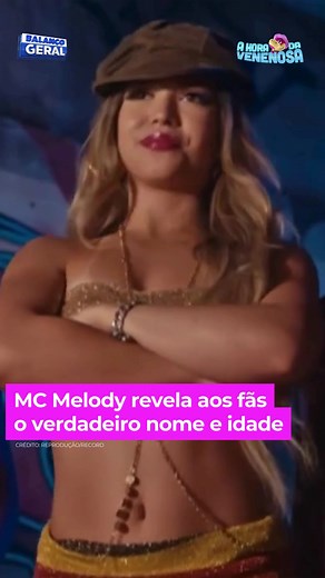 MC Melody Revela Verdadeiro Nome e Idade! Descubra Agora!