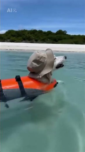 κολυμβητής #cute #funny #dog #pets #puppy #swim #animals #σκυλακια #σκυλος#ζωα #doglife