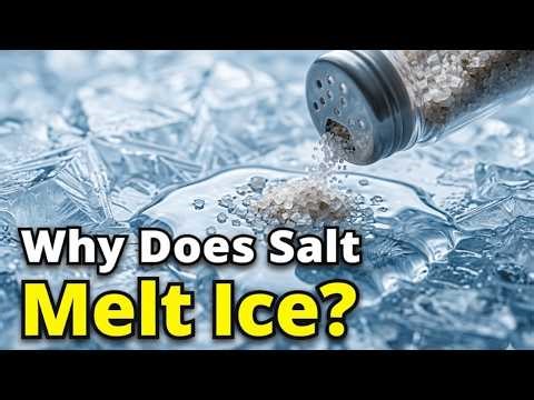 Why Does Salt Melt Ice?