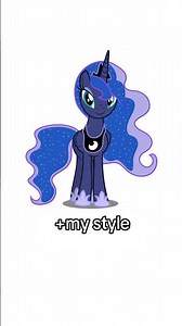 luna humanization my little pony redesign #mylittlepony #digitalart #mlp #commission #mlp #mlpfandom