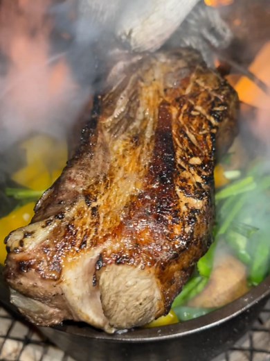 あまりものカレー#bbq | 炭火倶楽部撮影