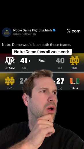 Rudy Inspires Notre Dame Fans This Weekend