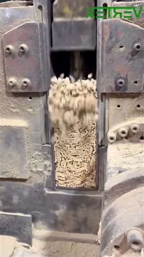 #how popcorn seeds are made with a high pressure press