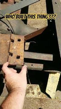 Model A doodlebug frame and rear axle issues #axlerepair #frame #doodlebug