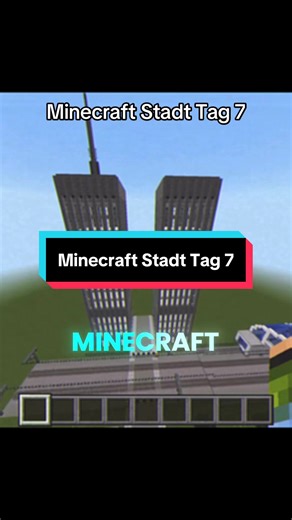 Minecraft Stadt Tag 7, aber ich baue das, was der Topkommentar vorschlägt! #minecraft #city #build