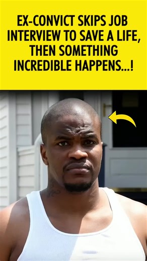 Ex-Convict Skips Job Interview to Save a Life, Then Something Incredible Happens! #breakingnews #truestory #crime #foryou #fyp