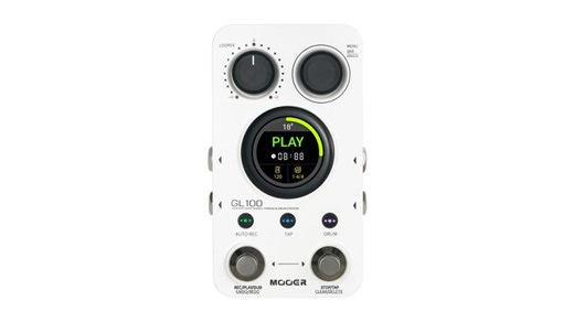 Mooer stokes the compact looper market with the GL100 – an AI-equipped looper/drum pedal that's less than $150
