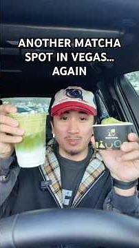 THE NEW OASIS MATCHA IN LAS VEGAS IS ACTUALLY GOOD?! #matcha #lasvegas #cafe #foodie #foodie