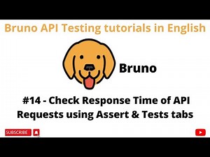 #14 | Check Response Time of API | Bruno API | REST API Testing tutorials 4 Beginners in English |