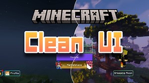 [基岩版材质推荐] 一个还算不错的透明UI - Clean UI
