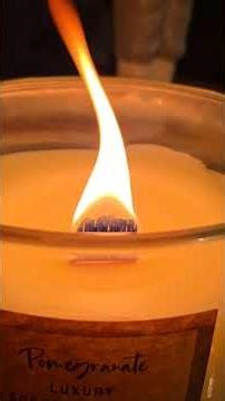 Scented Candle burning