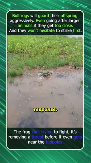 This Frog Flipped a Turtle to Protect Its Babies