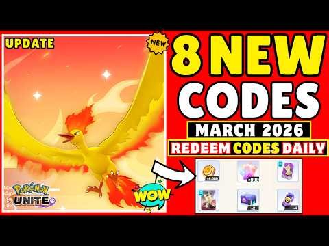 🎁 UPD CODES 🎁 POKEMON UNITE GIFT CODES 2026 MARCH | POKEMON UNITE CODES | POKEMON UNITE CODE