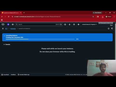 Launching a Linux Virtual Machine in AWS EC2 and Accessing via SSH | Cloud Computing Project