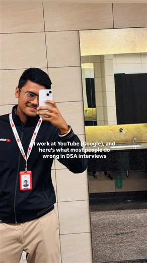 Parth Ostwal on Instagram: "They start coding too fast. Strong candidates don’t rush to solve. They pause and ask the right questions. For example, if I give you a problem: “Find the first non-repeating character in a string.” Average candidate → starts writing a hashmap immediately. Strong candidate asks: • Is the string only lowercase? • Can it contain Unicode? • What’s the maximum length? • Do we return the index or the character? • What if no such character exists? Now imagine another one: “