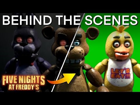 Making FNAF Horror in STOP MOTION (Behind The Scenes)