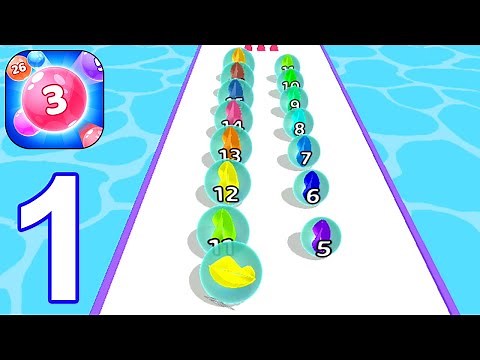 Marble Run 3D - Gameplay Walkthrough Part 1 All Levels 1 - 10 (Android,iOS)