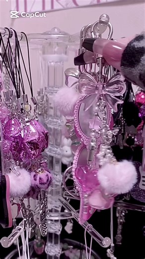 可愛い梱包動画の撮影と手作りキーホルダー