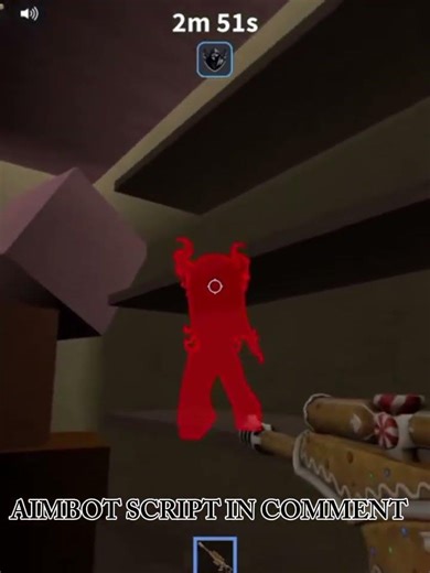 AIMBOT SCRIPT IN COMMENT #mm2 #roblox