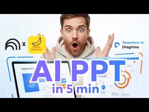 AI PPT Guide: NotebookLM Infographic by Nano Banana Pro + #diagrimo