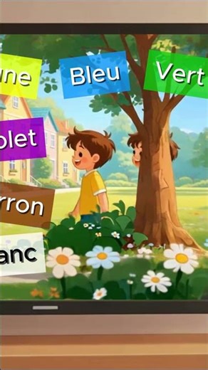 La chanson des couleurs - Comptine et chanson pour enfant | L #bébé #chansonspourenfants #comptines