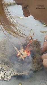 2.4K views · 38 reactions | Mastering the Art of Fire Craft #firestarting #firelight #flint #friction #oldschoolfire #oldtechniques #campingfirestarter | How To Make Everything | Facebook