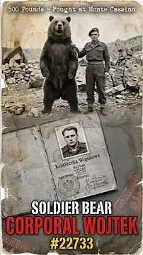 The Bear Who Became a Soldier and Fought at Monte Cassino
