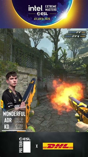 w0nderful receives his first ever ‪@dhl‬ MVP award