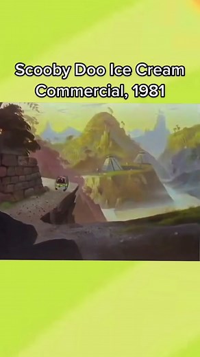 Scooby Doo Ice Cream Commercial from 1981