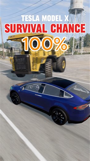 Which Car Survives a Impact Truck Crash