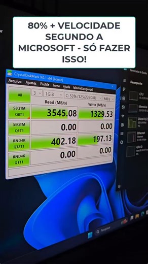 JORNADA SAYRO on Instagram: "Como ganhar 80% de performance no seu NVMe Windows 11 - Microsoft LIBERA RECURSO 🚀 Seu SSD NVMe pode muito mais! Você sabia que o Windows ainda trata seu SSD moderno como se fosse um disco rígido antigo? 😱 A Microsoft finalmente lançou o suporte NATIVO para NVMe, eliminando o protocolo SCSI de décadas atrás. O resultado? Menos latência, menos uso de CPU e muito mais velocidade. 🔗 Quer saber como ativar? Confira o link na bio com o tutorial completo e o arquivo .re