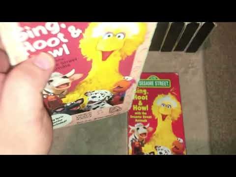 My Completed Sesame Songs Home Video VHS Collection 2057 Edition