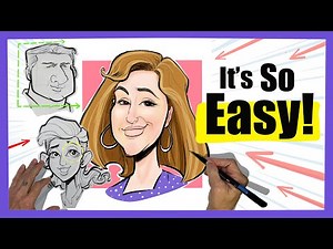 The Easiest Caricature Drawing Exercise Ever￼