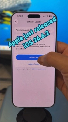 iOS 26.6.2 Released! Here’s What Apple Fixed