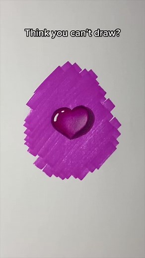 Easy Heart Drawing Trick Using Water Drops