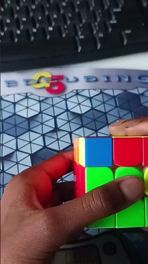 The EASIEST N-Perm 👀 #cubing