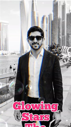 Fazza poems today | Glowing Stars At Night | A Beautiful English Poem | prince Shaikh Hamdan