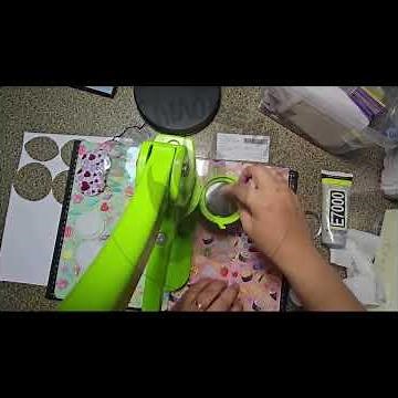 Creating Pocket Mirror with Badge Machine! #crafting #craft #pocketmirror #mirror #handmade