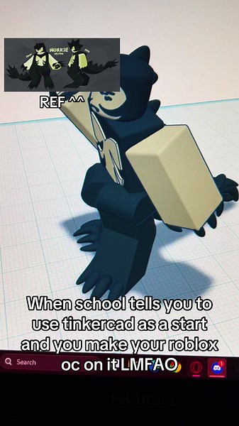 Crear tu Roblox OC con Tinkercad