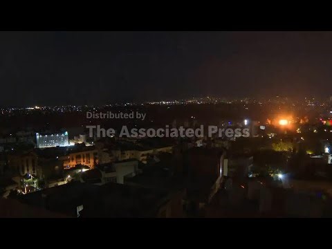 Blast lights up Beirut night sky as Israeli bombardment of Lebanon continues