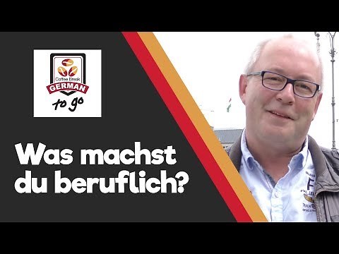 Was machst du beruflich? Talking about your job in German - Coffee Break German To Go Episode 7
