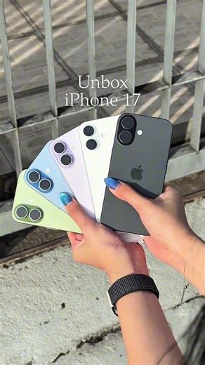 UNBOXING IPHONE 17 BASIC 256 GB GARANSI RESMI TAM😍❤️ #palembang #palembangtiktok